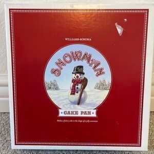 Williams-Sonoma Snowman Cake Pan